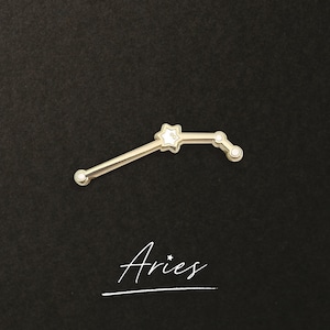 Aries Zodiac Constellation Pin