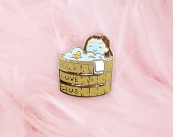 Self Love Club Charity Pin