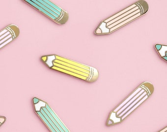 Artist Pencil Enamel Pin