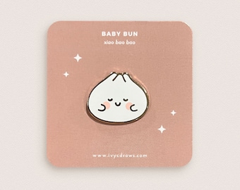 Baby Bun Pin - Baby Bao - Xiao Bao Bao - Dim Sum Pin