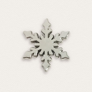 Snowflake Enamel Pin