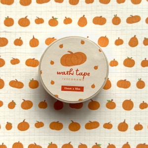 Pumpkin Washi Tape