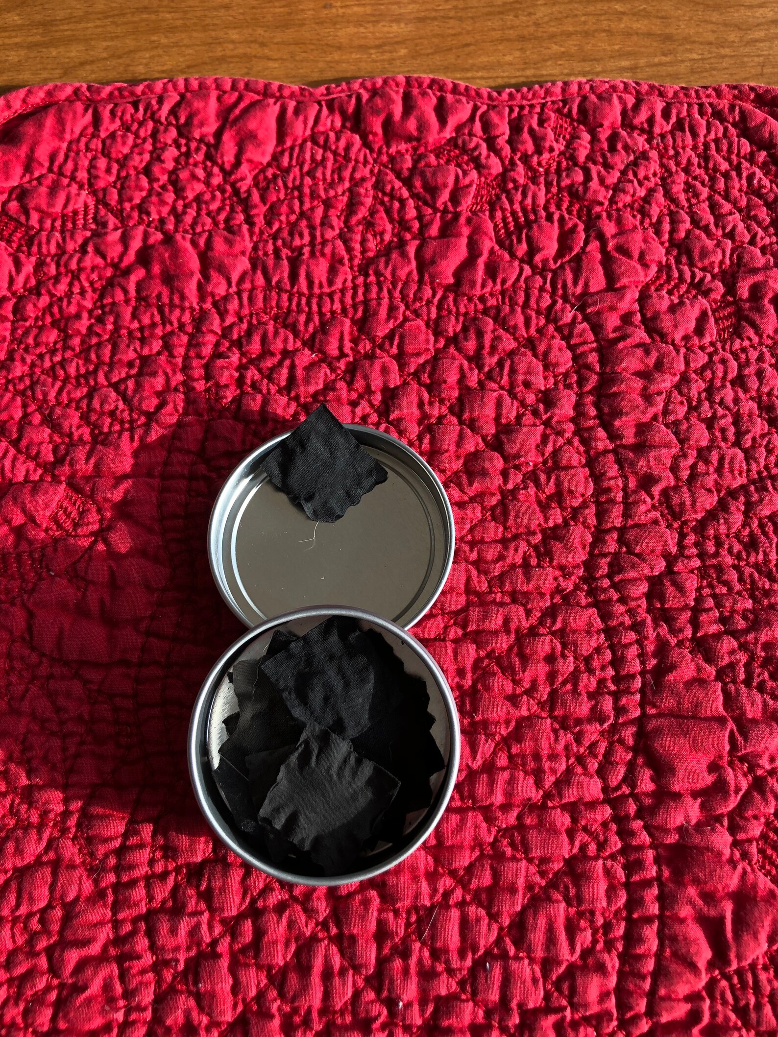 Char Cloth in Reusable Tin Etsy