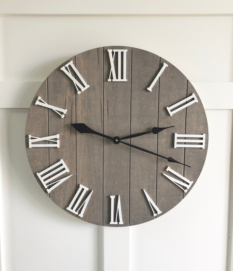 36 inch kitchen clock