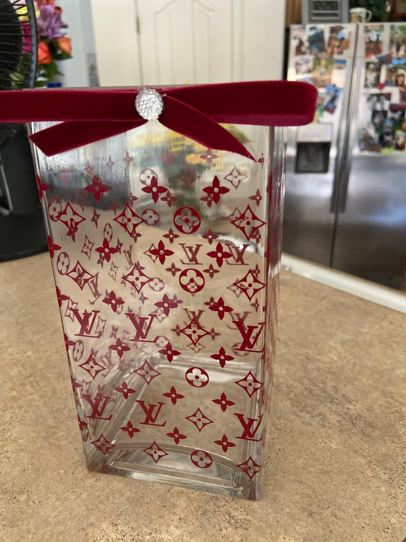 Louis LV Inspired Vase Etsy