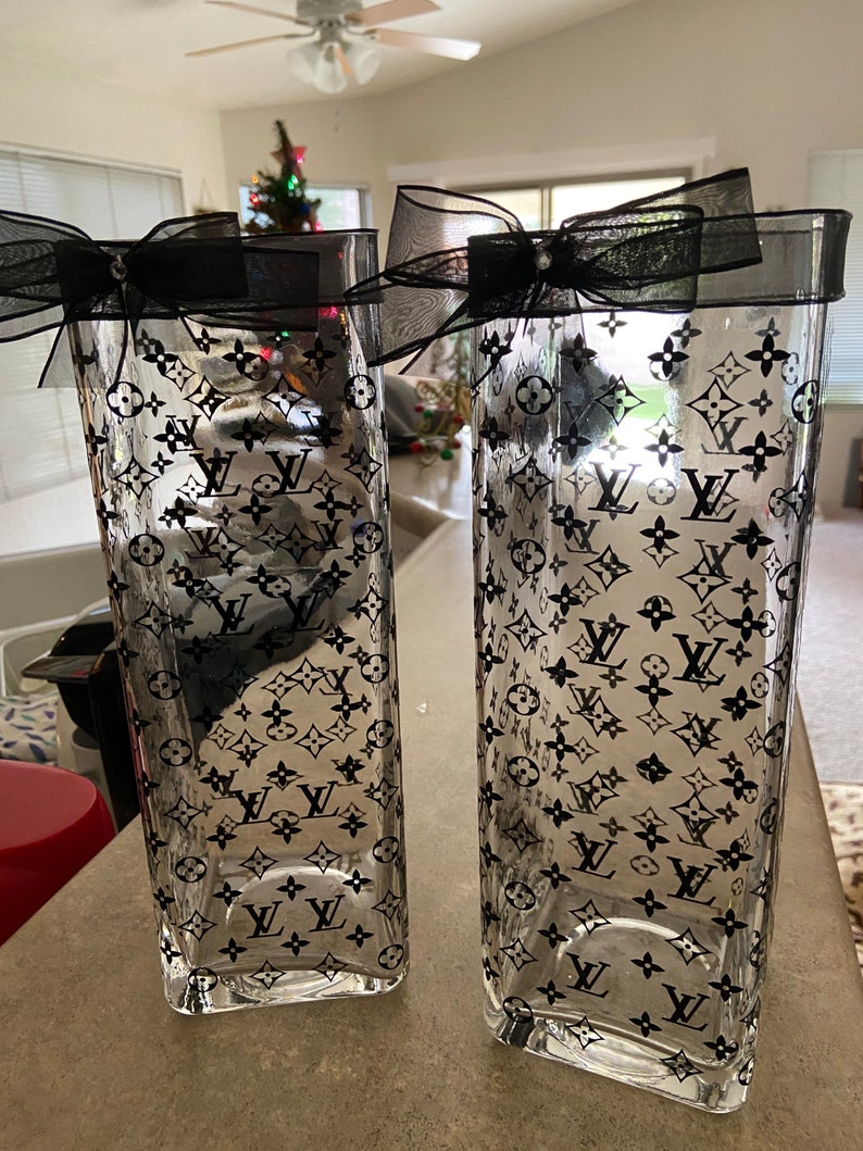 Louis LV Inspired Vase Etsy