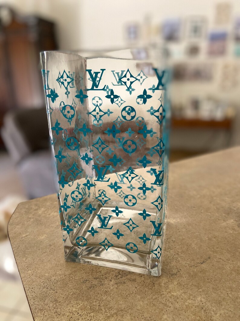 Louis LV Inspired Vase Etsy