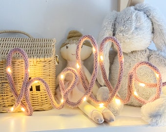 Knitted hello light