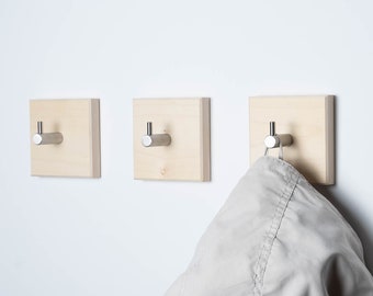 Coat rail // different variants // simply // made of solid wood // handmade