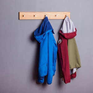 Coat rail furniture // different variants // simply // made of solid wood // handmade image 3