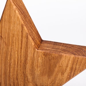 oakwood starwood // various sizes // solid wood // handmade // natural oil treated image 4