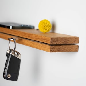 Handmade key board made of solid wood//key hook//Various variants//gifts for men//gifts for women// key holder zdjęcie 3