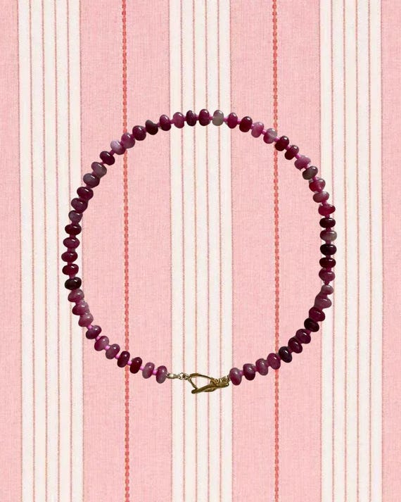 Pink Hues Strand Necklace