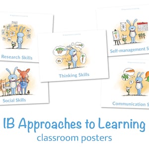 IB Lernansätze Druckbare Klassenzimmer Poster - Version 2