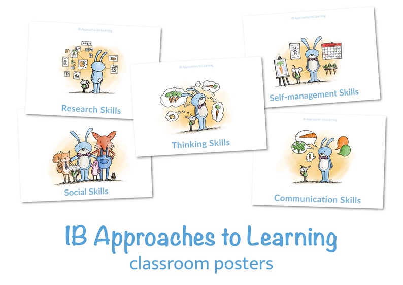 IB Approaches to Learning Printable Classroom Posters - Version 2 ...
