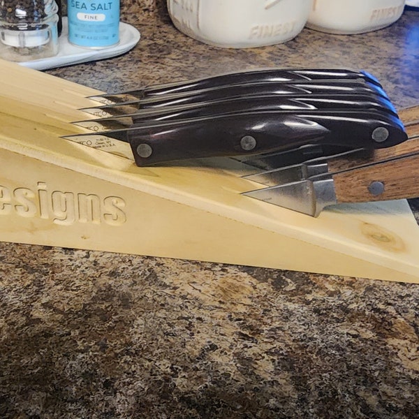 Steak Knife Drawer Holder Etsy