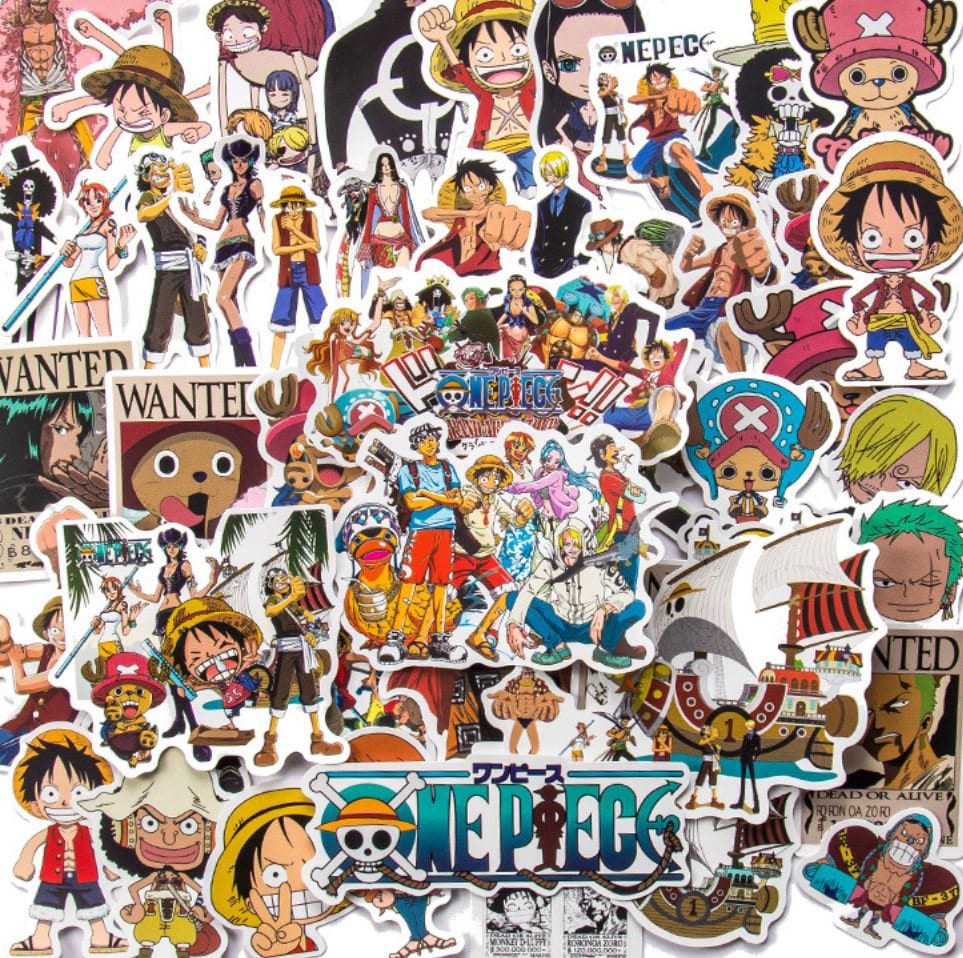 Shop One Piece Wall Sticker Wanted online