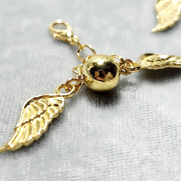 Snitch Pendant, Potterhead charm, bracelet charm, necklace pendant
