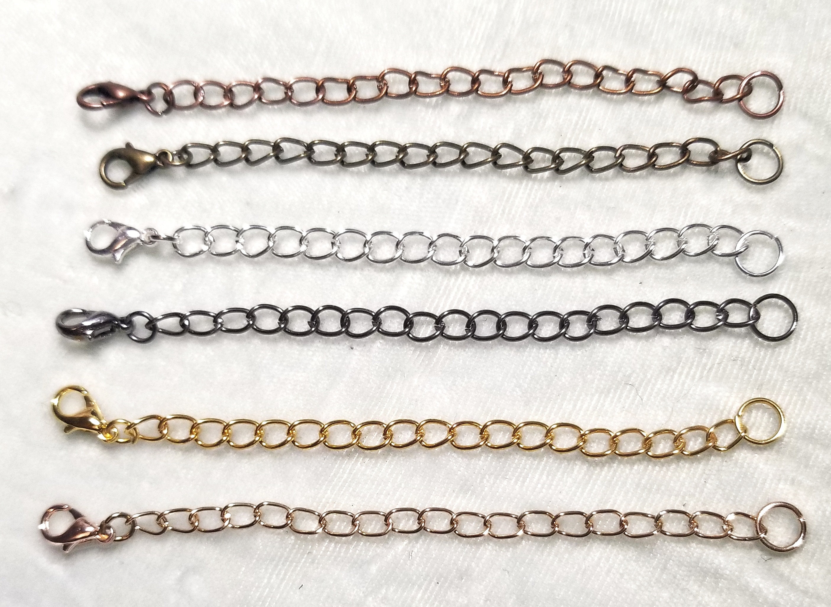 Craft Supplies & Tools Chains Leatherworking Lengthen Necklace Jewelry