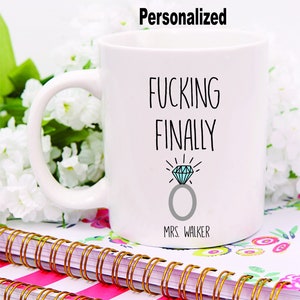 Future Mrs Mug Bride To Be Mug Personalized Future Mrs Gift Bride Mug Engagement Gift Bridal Shower Gift