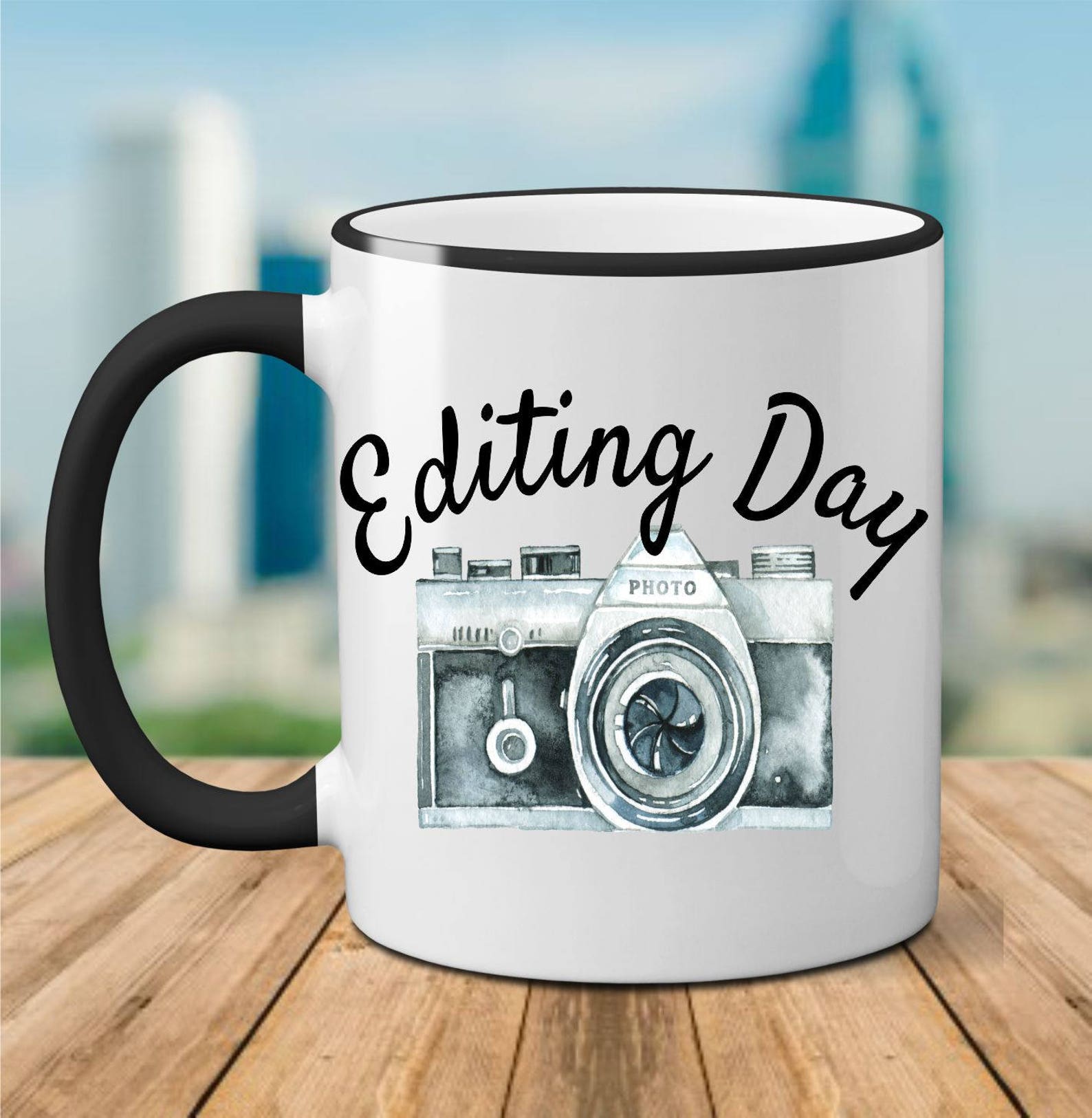 Custom Editing Day Mug Editing Day Coffee Mug Custom Editing Etsy
