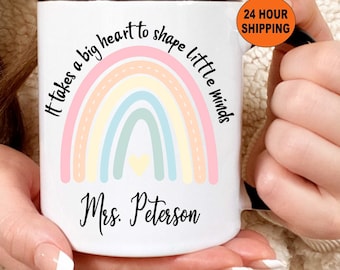 Teacher Mug, Personalized Teacher Coffee Mug, Teacher Gifts, Teacher Cup, Teacher Appreciation Gift, Teacher Christmas Gifts, Christmas Gift