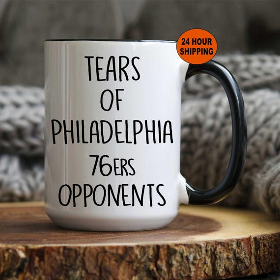 Philadelphia 76ers Mug, Philadelphia 76ers Gifts, 76ers Fan, Philadelphia  76ers, Philadelphia 76ers Christmas Gift, Basketball Gift, NBA Mug
