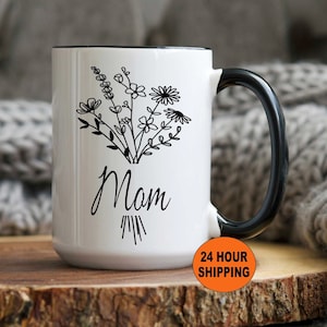 Personalized Mom Coffee Mug, Mom Mug, Gift for Mom, Mom Gift, Custom Mom Mug, Mom Birthday Gifts, Gifts for Mothers Day, Mothers Day Gifts