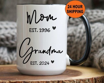 Personalized Mothers Day Gift, Gifts for Mothers Day, Gift for Mom, Mom to Grandma, Nana, Mimi, Grandma Gifts, Unique Gift, Valentines Day