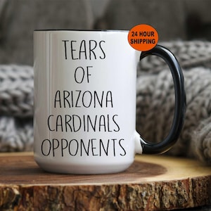 Arizona Cardinals Mug, Arizona Cardinals Mug Gift, Cardinals Fan, Arizona Cardinals Mug, Arizona Cardinals Mug Christmas Gift, Football Gift