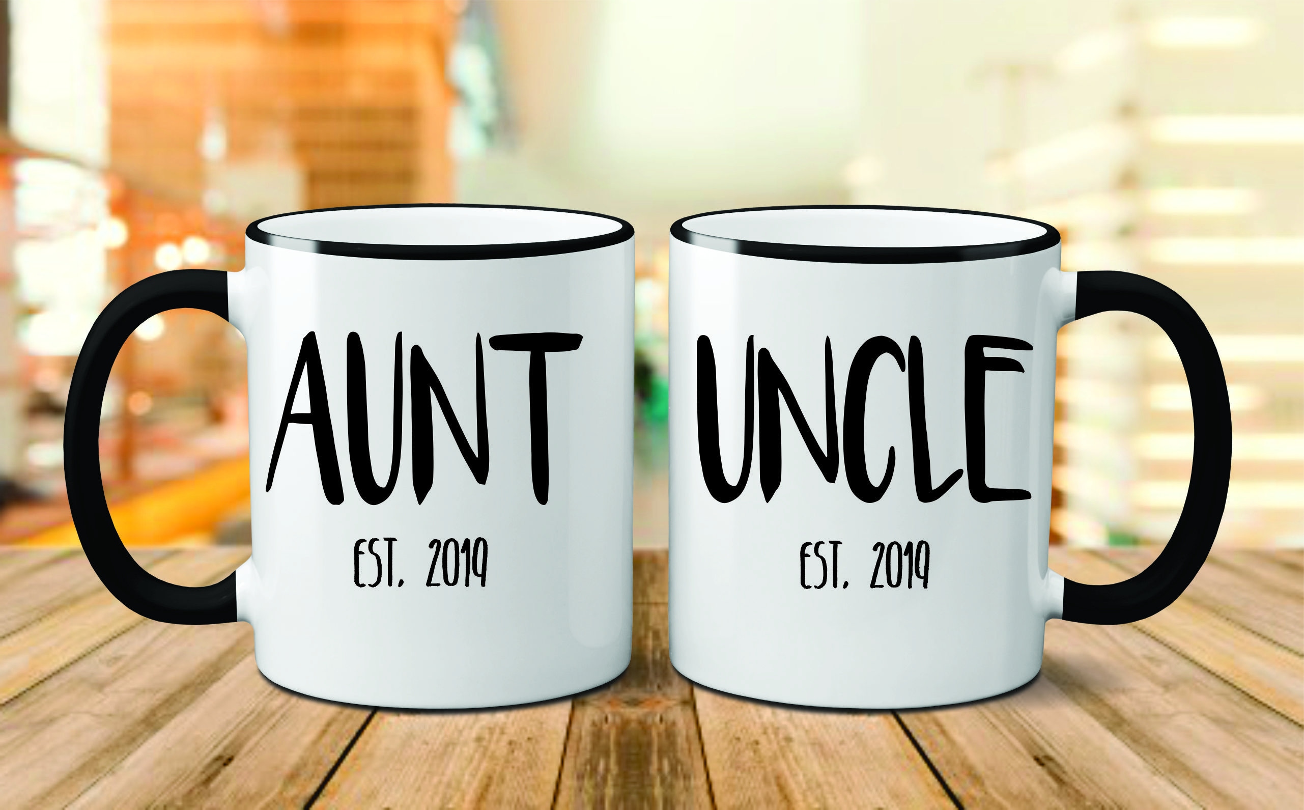 Custom Aunt Uncle Mug Uncle Mug Aunt Mug Aunt Gift Uncle Etsy