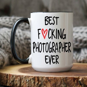 Photographer Gift, Photographer Mug, Personalized Photographer Mug, Custom Photographer Mug, Photographer Coffee Cup, Best Photographer Ever