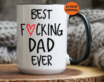 Dad Gift For Dad Birthday Gift, Best Dad Ever, Dad Mug, Fathers Day Gift From Daughter Son Kids Wife Dad Fathers Day Gift Funny Coffee Cup