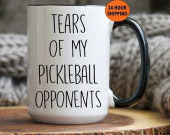 Custom Pickleball Mug, Pickleball Lover, Pickleball Gift, Pickleball, Valentines Day, For Grandma, Grandpa,  Personalized Mug, Unique Gift