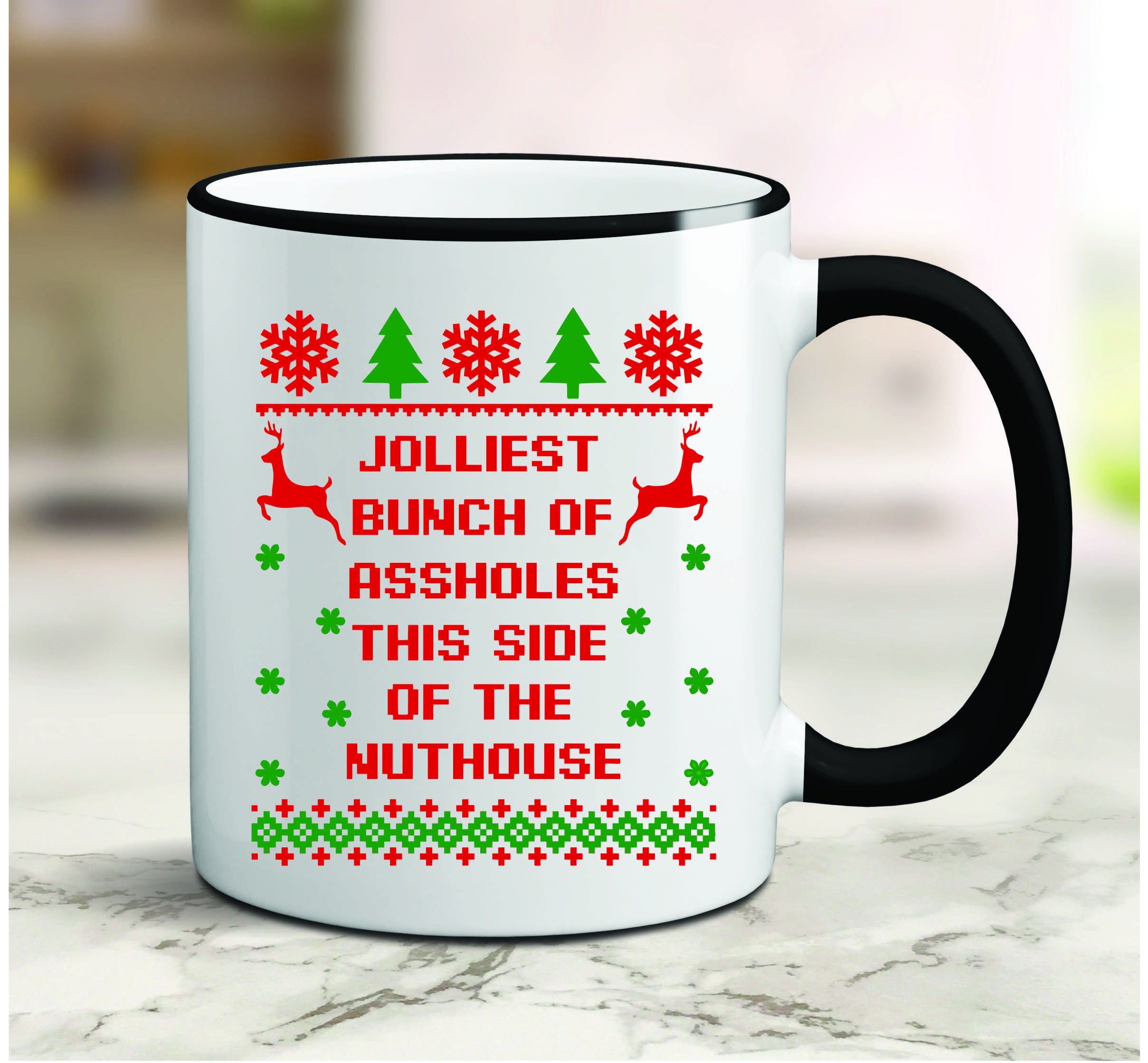 Jolliest Bunch of Assholes This Side of the Nuthouse Funny Christmas ...