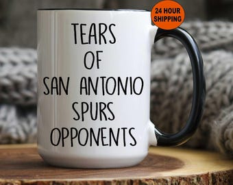San Antonio Spurs Mug, San Antonio Spurs Gift, Spurs Fan, San Antonio Spurs, Tailgate, Game Day Mug, NBA Mug, Basketball Coffee Mug, Cup