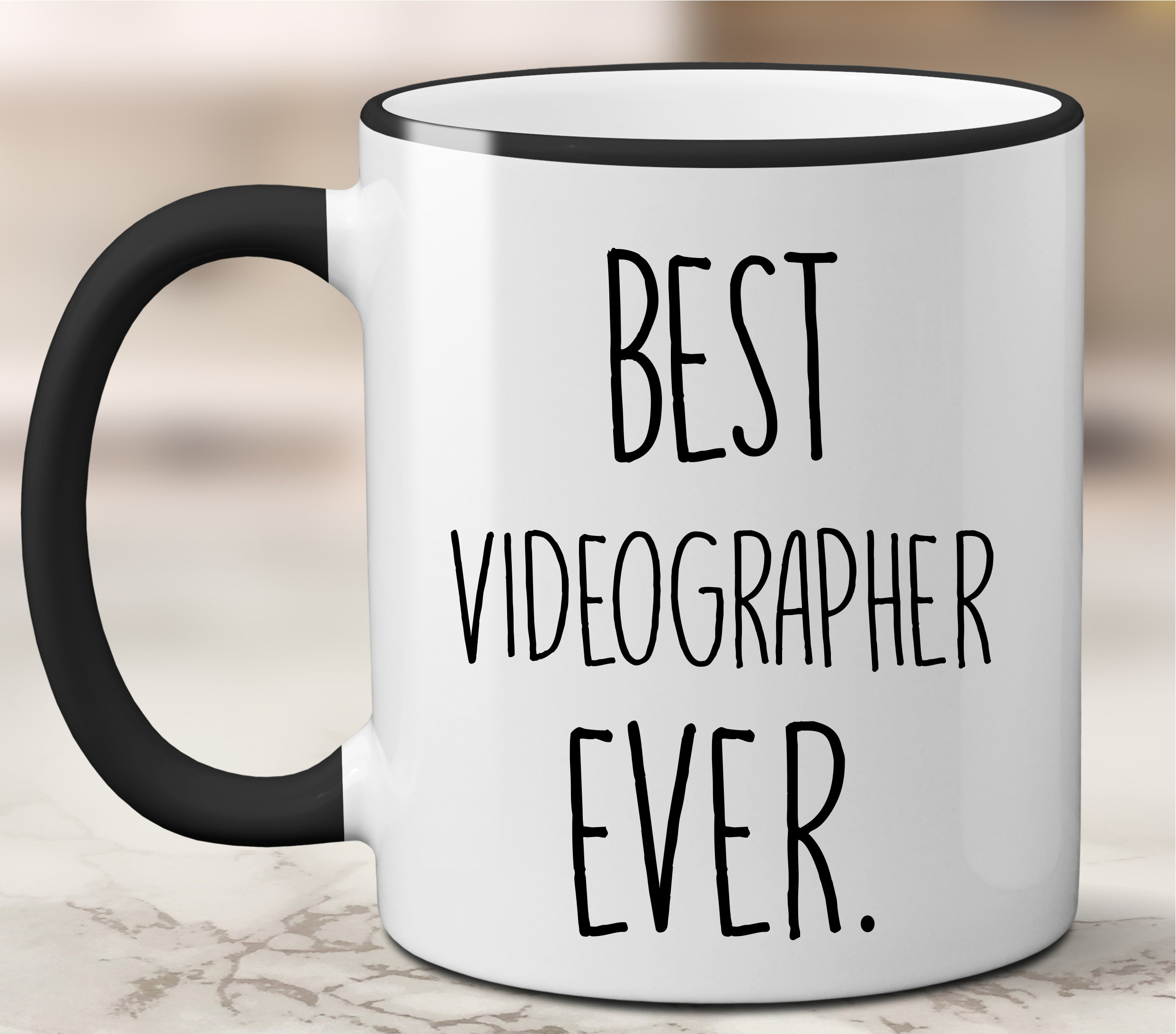 Custom Best Videographer Ever Mug Videographer Gift Best Etsy
