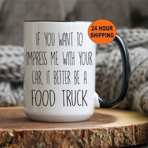 FOOD TRUCKS, Food Truck Mug, Food Truck Owner Gift, Food Truck Lover, Junk Food, Fast Food, Food Truck Junkie, Pizza, Hot Dog, Tacos, Burger