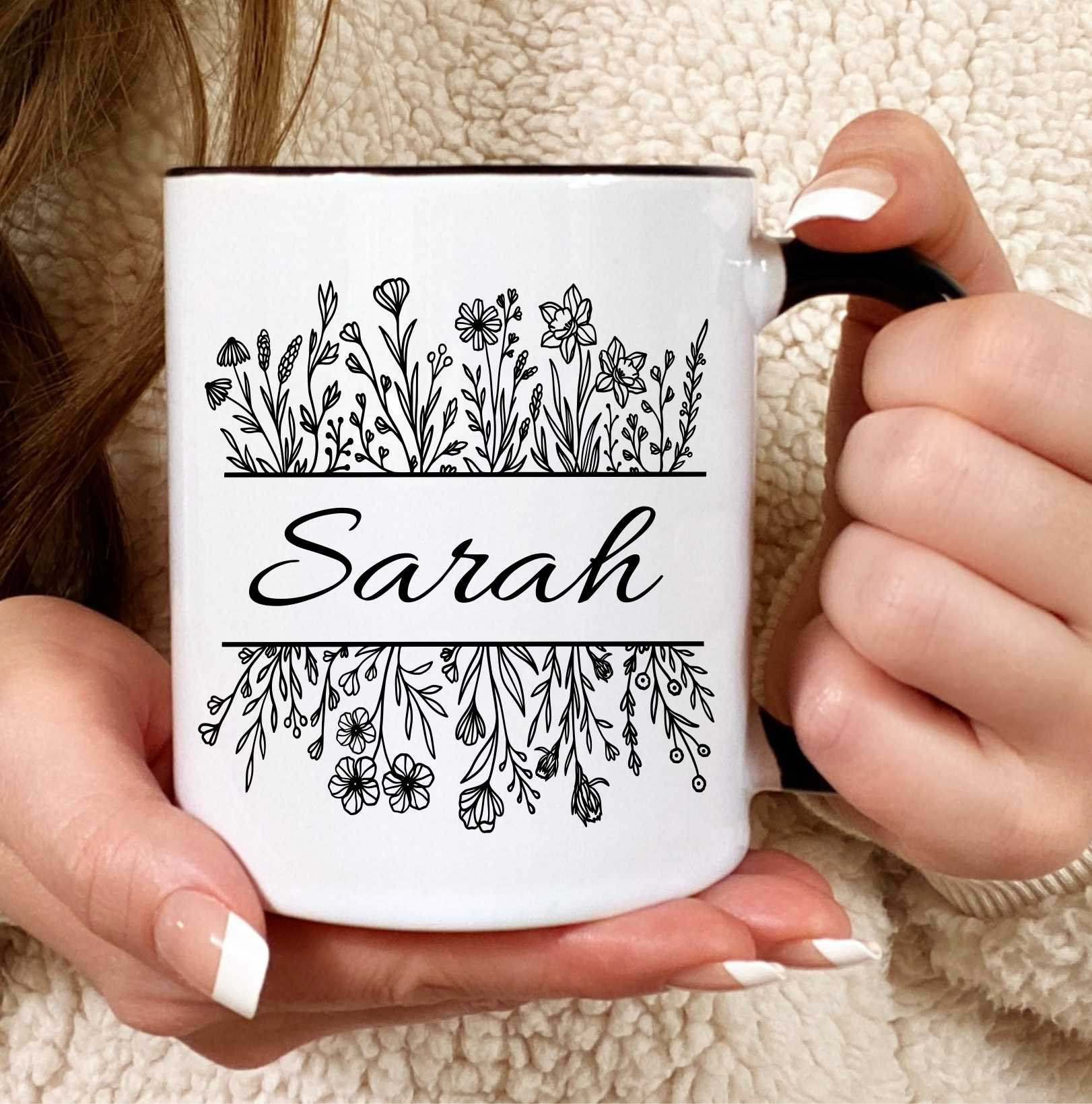 Discover Custom Mug, Personalized Gift for her, Coffee lover Custom Mug, Personalized Mug with Name, Best Friend, Unique Gift, Valentines Day, Gift