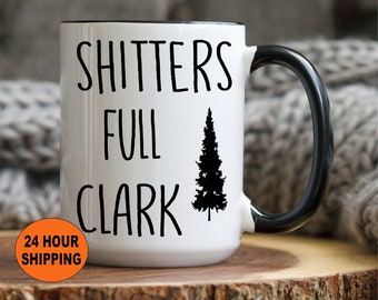 Merry Christmas Shitters Full Coffee Mug, Personalized Mug, National Lampoons Christmas, Christmas Mug, Christmas Vacation, Christmas Gift
