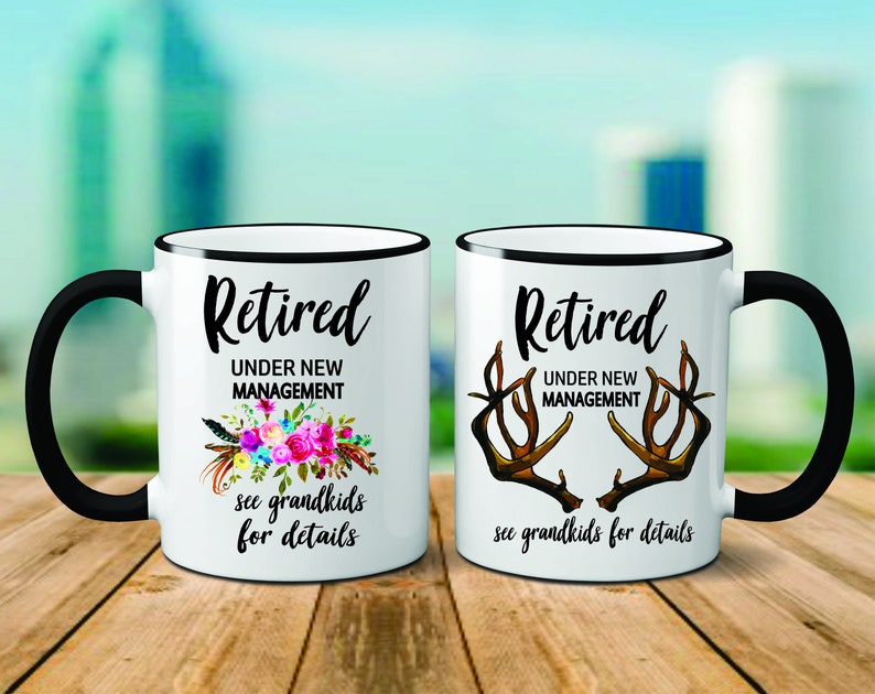 Retired Mug Retirement Mug Retirement Gift Ideas Retirement Etsy