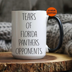 Florida Panthers Mug, Florida Panthers Gift, Panthers Fan, Florida Panthers, Tailgate, Game Day Mug, NHL Mug, Hockey Coffee Mug, Cup