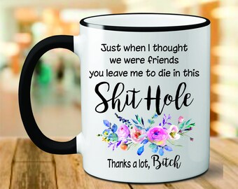 Retirement Mug, Retirement Gifts for Women, Coworker Leaving Gift, Funny Going Away, Goodbye Gift For Her, Funny Retirement Mug, Curse Word