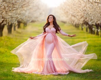 long dress photoshoot