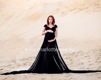 Maternity dress for photo shoot, Maternity dress, maternity photography, photoprops, maternity photo, long train dress, maternity gown