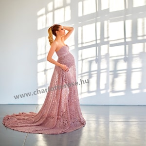 Sukienka ciążowa z koronki, Suknia ciążowa z koronki, Sukienka ciążowa do sesji zdjęciowej, Sukienka ciążowa z koronki boho, Body ciążowe z koronki