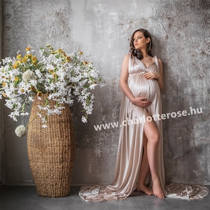 Maternity infinity dress, Long Dress, Maternity dress for photo shoot, maternity photography, photoprops, maternity photo, maternity gown