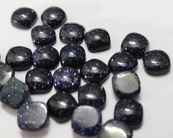 9 mm AAA Niebieski Kamień Słoneczny Kaboszon: Kalibrowany Luźny Kamień Szlachetny o Szlifcie Poduszkowym