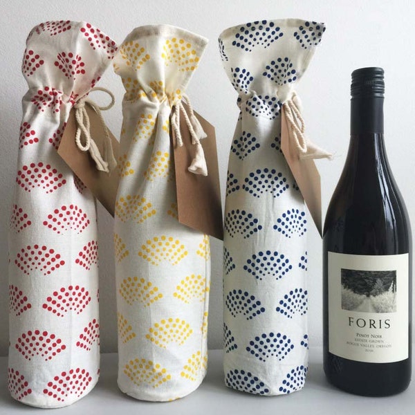 Wine tote bags, Wine bags, Glass bottle bags, Cotton bags, Kitchen gifts, Gift bags, Gift wrap, Holiday gifts, Classy gifts, Nepali crafts