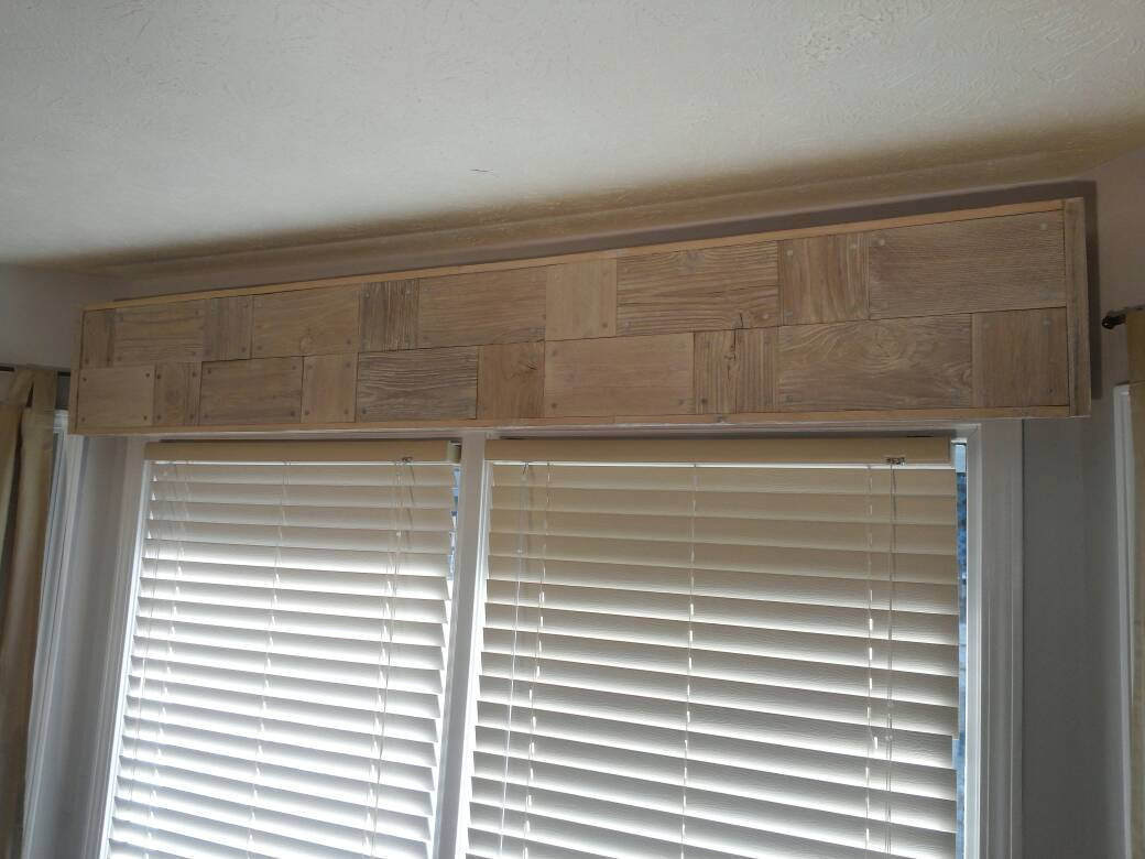 Whitewashed Barn Wood Cornice Etsy